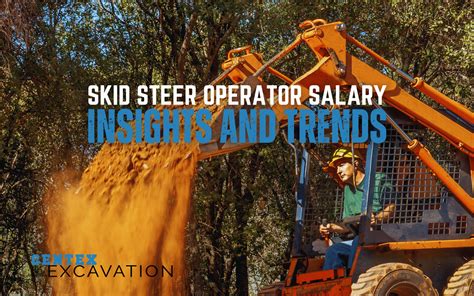 skid steer salary per hour